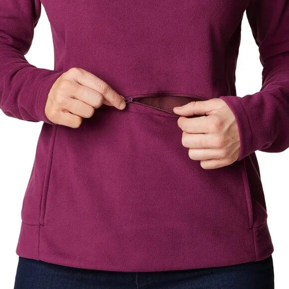 COLUMBIA All Peak Hooded Fleece Pullover - Picture 7 of 11